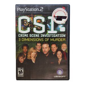 CSI 3 Dimensions of Murder for PS2